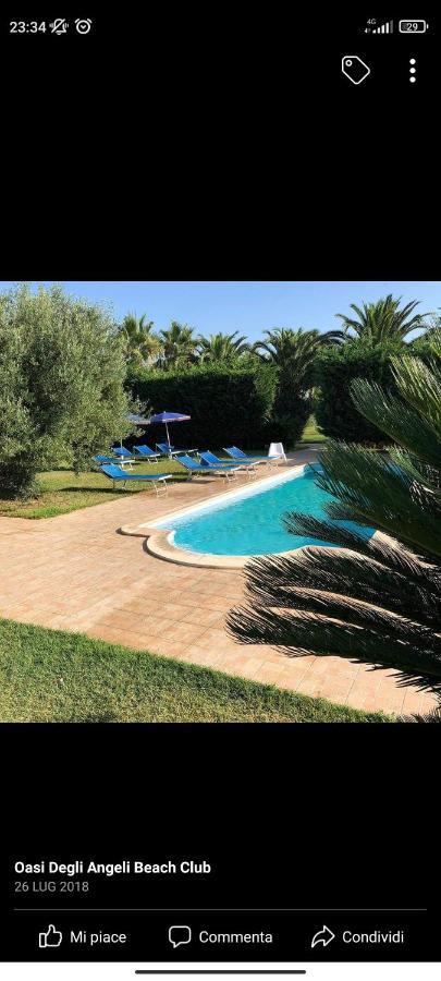 Hotel Oasi Degli Angeli Zapponeta Exterior foto